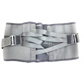 КОРСЕТ ПОЯСНИЧНО-КРЕСТЦОВЫЙ С ТЯГОВОЙ СИСТЕМОЙ универсальный р.3 серый