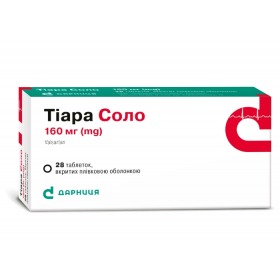 ТІАРА СОЛО табл. 160мг №28