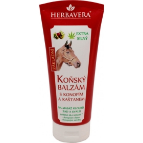 БАЛЬЗАМ ДЛЯ КОЖИ ВОССТАНАВЛИВАЮЩИЙ С МАСЛОМ КОНОПЛИ И КОНСКИМ КАШТАНОМ тм «HERBAVERA» 200мл
