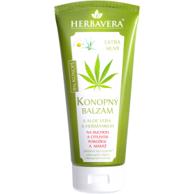 БАЛЬЗАМ ДЛЯ КОЖИ С МАСЛОМ КОНОПЛИ И АЛОЭ ВЕРА тм «HERBAVERA» 200мл