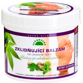 БАЛЬЗАМ УСПОКАИВАЮЩИЙ ДЛЯ УСТАВШИХ НОГ тм «HERBAVERA» 500мл