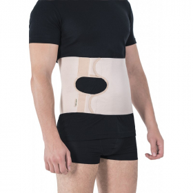 БАНДАЖ ПОСЛЕОПЕРАЦИОННЫЙ С ОТВЕРСТИЕМ ДЛЯ СТОМЫ р.3 бежевый (153)