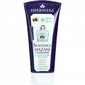 МАЗЬ ДЛЯ КОЖИ С МАСЛОМ КОНОПЛИ И СЛИВОВИЦЕЙ тм «HERBAVERA» 200мл