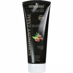 МАСКА ДЛЯ ВОЛОС РЕГЕНЕРИРУЮЩАЯ С КОФЕИНОМ тм «HERBAVERA» 250мл