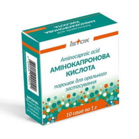 АМИНОКАПРОНОВАЯ КИСЛОТА пор. орал. 1 г саше №10