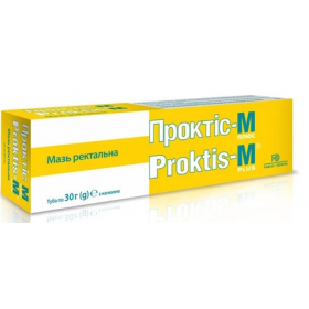 ПРОКТИС-М ПЛЮС (PROKTIS-M PLUS) мазь ректальная 30г