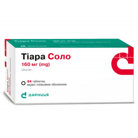 ТІАРА СОЛО табл. 160мг №84