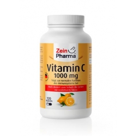 ВИТАМИН С 1000мг ЗейнФарма капс. №120