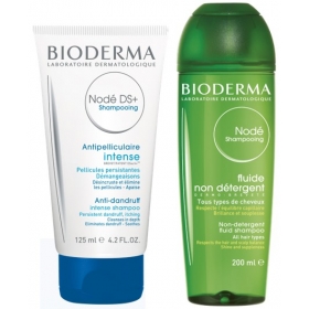 БИОДЕРМА Нодэ DS+ шампунь 125мл + Нодэ шампунь 200мл НАБОР