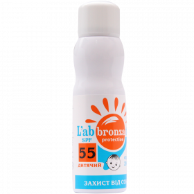 ЭМУЛЬСИЯ ДЕТСКАЯ L'ABBRONZATO ЗАЩИТА ОТ СОЛНЦА SPF-55 спрей 200мл
