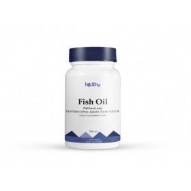 ОМЕГА-3 з ПЕЧІНКИ ТРІСКИ і вітамінами А і Д3 «HEALTHY NATION» капс. 500мг контейнер №120