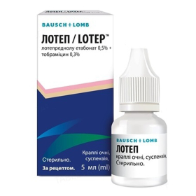 ЛОТЕП капли глазные 5мл