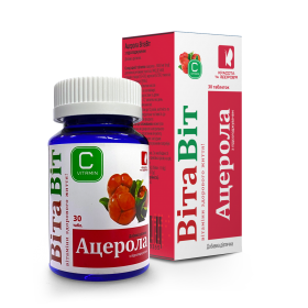 АЦЕРОЛА ВІТАВІТ табл. 1г банка №30
