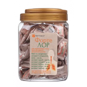 ФОРТЕ ЛОР леденцы со вкусом меда и лимона №150