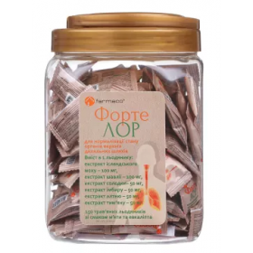ФОРТЕ ЛОР леденцы со вкусом мяты и эвкалипта №150