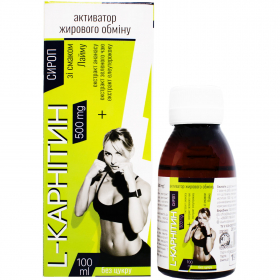 L-КАРНІТИН сироп 500мг 100мл