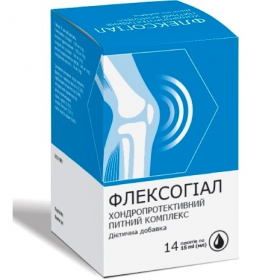 ФЛЕКСОГИАЛ ХОНДРОПРОТЕКТОРНЫЙ ПИТЬЕВОЙ КОМПЛЕКС раствор пакет 15мл №14