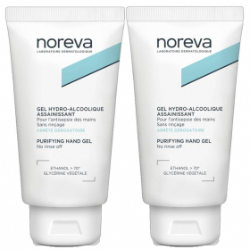 НОРЕВА очищуючий гель для рук 75мл 1+1 набір