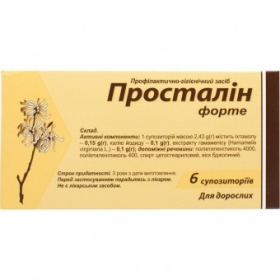 ПРОСТАЛИН ФОРТЕ свечи №6