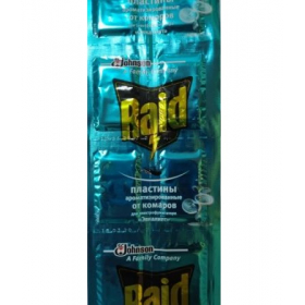 РЕЙД RAID ПЛАСТИНЫ ПРОТИВ КОМАРОВ Эвкалипт №10