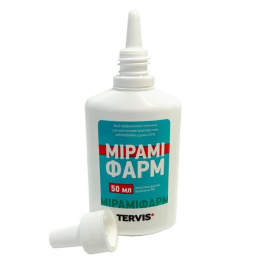 МИРАМИФАРМ с антисептическими свойствами раствор с уретральной насадкой 0,01% 50мл
