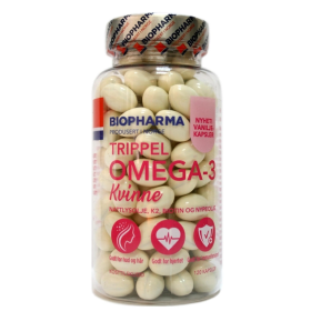 ОМЕГА-3 OMEGA-3 KVINNE капс. №120