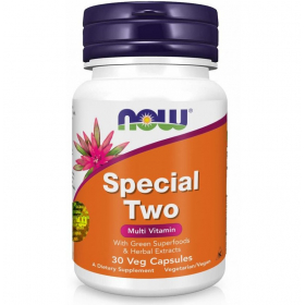 МУЛЬТИВІТАМІНИ NOW FOODS SPECIAL TWO MULTI капс. №30