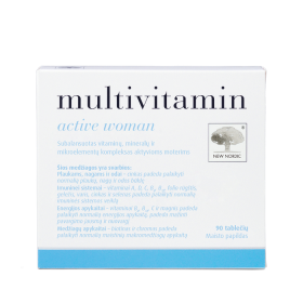 МУЛЬТИВИТАМИНЫ АКТИВ ДЛЯ ЖЕНЩИН MULTIVITAMIN for women №90