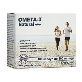 ОМЕГА-3 НАТУРАЛ капс. 500мг №100