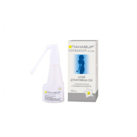 ПАНАВИР ИНТИМ НОРМАФЛОР ДЛЯ ИНТИМНЫХ ЗОН ТЕЛА спрей 40мл