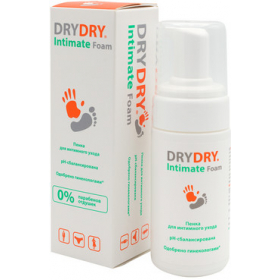 ДРАЙ-ДРАЙ ІНТИМЕЙТ DRY-DRY INTIMATE піна для інтимної гігієни 100мл