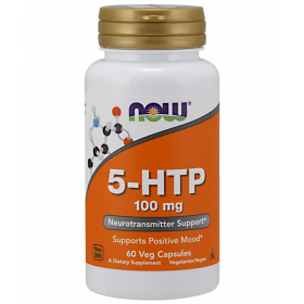 5-ГИДРОКСИ L-ТРИПТОФАН NOW 100мг капс. №60