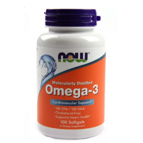 ОМЕГА-3 підтримка сердця NOW капс. №100
