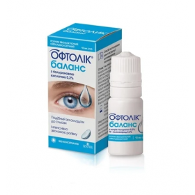 ОФТОЛИК БАЛАНС раствор увлажняющий офтальмологический 10мл