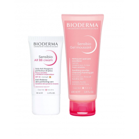 БИОДЕРМА Сансибио AR BB крем 40мл + БИОДЕРМА Сансибио очищаючий гель 100мл НАБОР