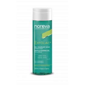НОРЕВА ЕКСФОЛІАК очищуючий гель для чутливої шкіри 200мл