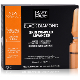 МАРТІДЕРМ блек Даймонд скін комплекс Адвансд ампули 2мл №10