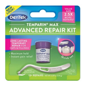 ЗАСІБ DenTek Temparin Max для відновлення випавших пломб, коронок або вкладок