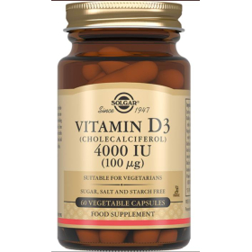 СОЛГАР ВИТАМИН Д3 4000МЕ капс. фл. №60