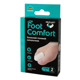 МІЛПЛАСТ ФУТ КОМФОРТ напальчник захисний гелевий p.L №2