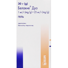 БЕЛАКНЕ ДУО гель 1мг/г+25мг/г 30г