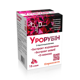 УРОРУБИН порошок для орального раствора саше №15