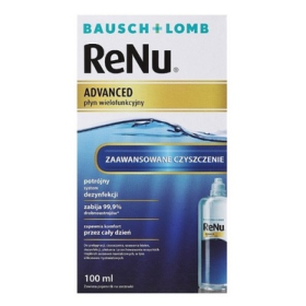 РЕНЮ МНОГОЦЕЛЕВОЙ РАСТВОР ДЛЯ УХОДА ЗА КОНТАКТНЫМИ ЛИНЗАМИ ReNu Advanced 100мл