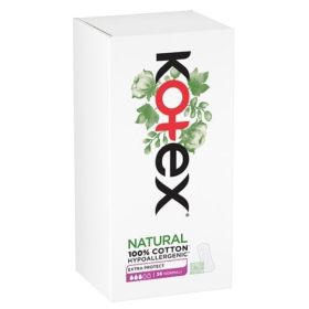 ПРОКЛАДКИ гигиенические KOTEX Natural Normal+ Extra Protect ежедневные №36