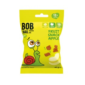 СНЕК ФРУКТОВЫЙ УЛИТКА БОБ яблоко 40г