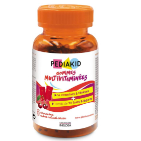 ПЕДИАКИД мультивитамины для детей конфеты жевательные №60
