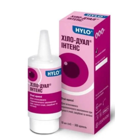 ХИЛО-ДУАЛ ИНТЕНС капли глазные 10мл