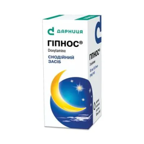 ГИПНОС капли оральные 15мг/0,6мл 5мл