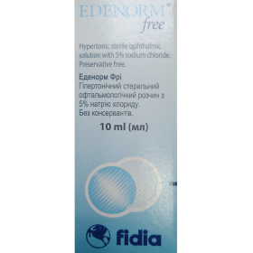 ЭДЕНОРМ ФРИ раствор офтальмологический фл. 10мл