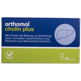ОРТОМОЛ Orthomol Cholin Plus капсулы курс 30 дней